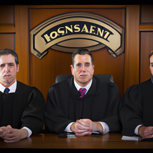 Bornstein & Bornstein Law Group passionately defending their client in court.