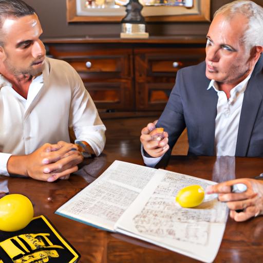 A client consulting with a knowledgeable Texas lemon law attorney to navigate their legal options.