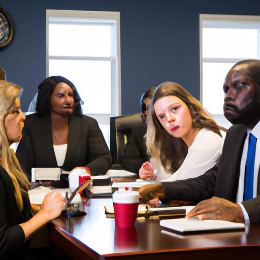 Taylor King Law attorneys working together to develop a strong legal strategy.